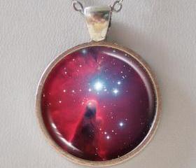 Nebula Necklace - Christmas Tree star cluster and the Cone Nebula - Galaxy Series