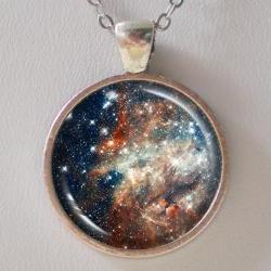 Constellation Pendant Necklace -30 Doradus- Galaxy Series